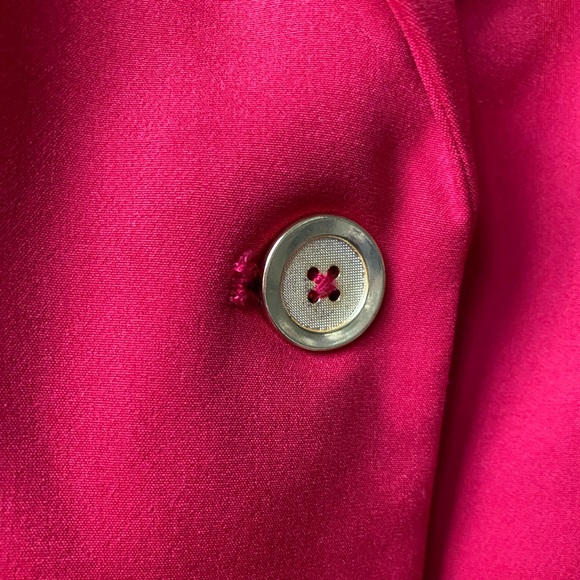 NWT NANETTE LEPORE Long Red Riding Hood Blazer Size 4 - Picture 4 of 9